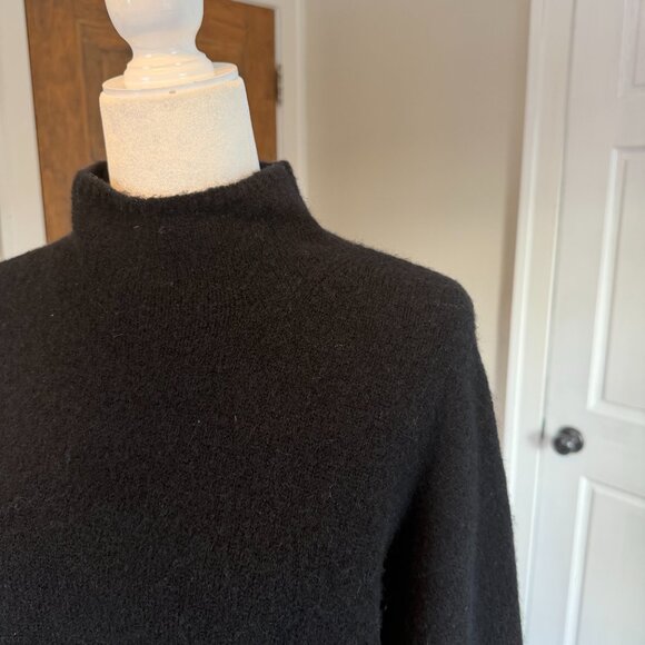vince | mock neck wool alpaca blend sweater | size small - Picture 2 of 6